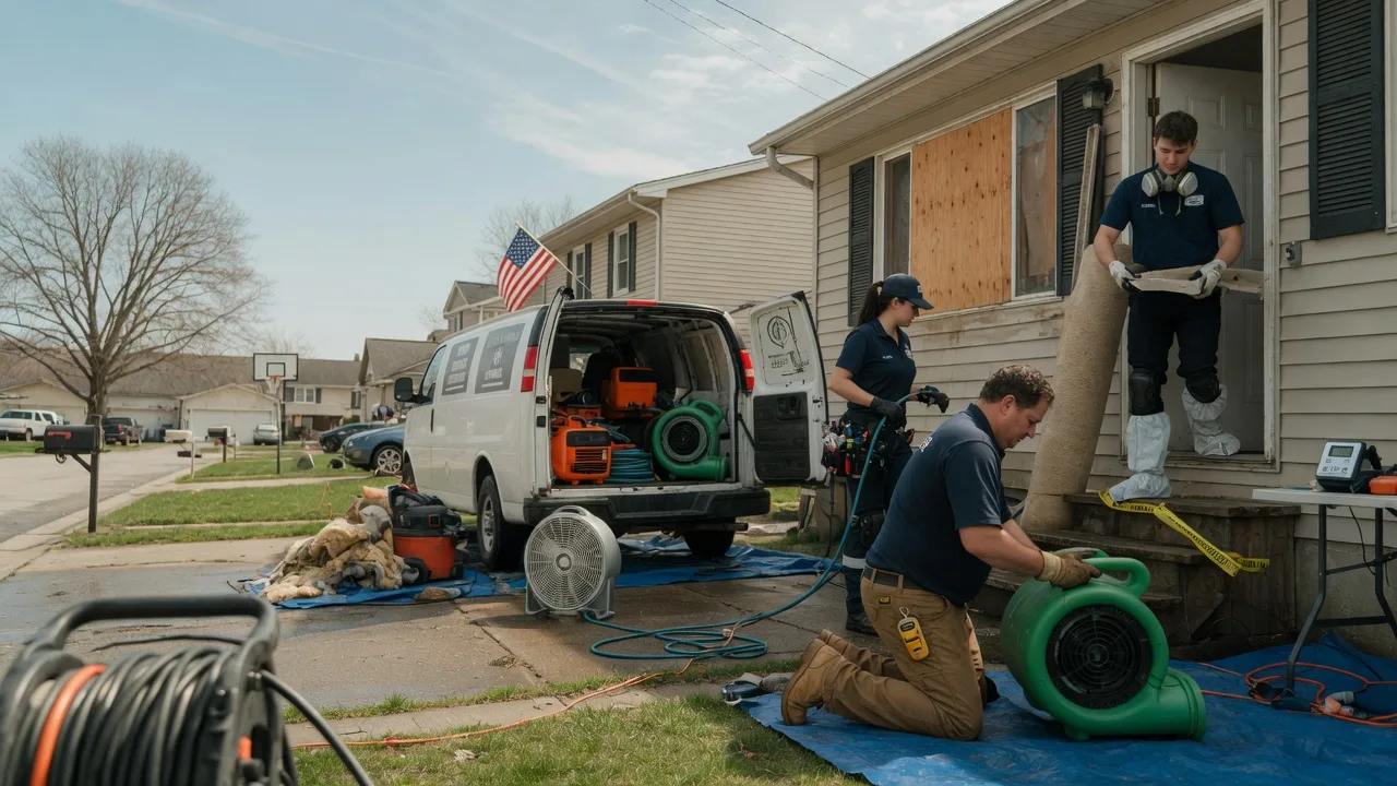 Water Damage Restoration in Thorndike, MA near me